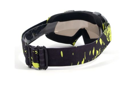 Купить Очки мотоциклетные/снегоходные Следопыт М6,линзы chrome silver+ transparent в Санкт-Петербурге