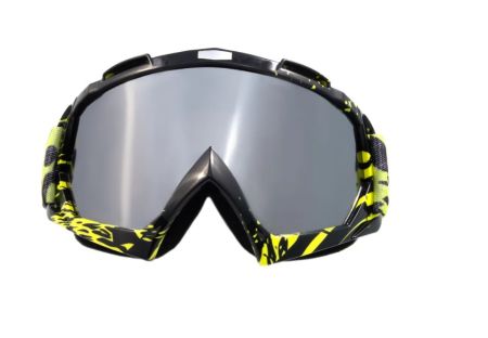 Купить Очки мотоциклетные/снегоходные Следопыт М6,линзы chrome silver+ transparent в Санкт-Петербурге