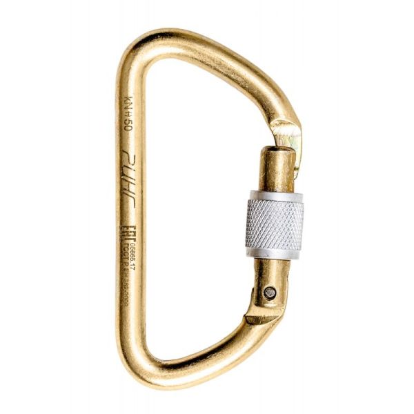  Карабин Ринг сталь трапеция (keylock) 5000 в Санкт-Петербурге  