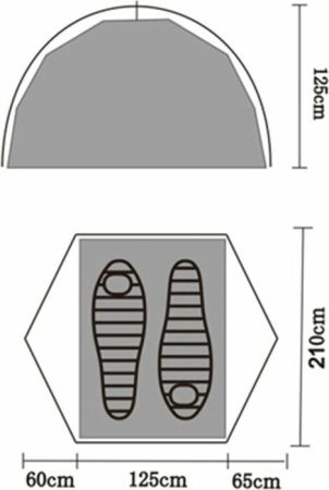 Палатка Tramp Cloud 2 Si
