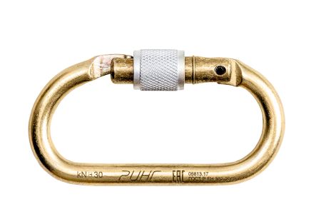  Карабин Ринг сталь овал (keylock) 3000 в Санкт-Петербурге  