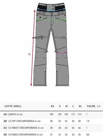 Штаны сноубордические Lotte Pants black HORSEFEATHERS в Санкт-Петербурге