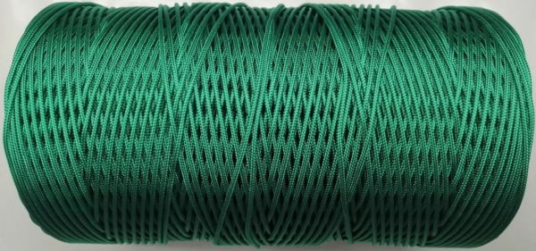 Шнур ПА плетеный 16-ти пр.с ПА серд.d 3мм зеленый,синий в Санкт-Петербурге  