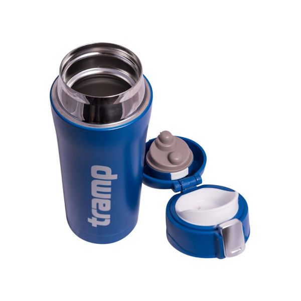 Термос Tramp питьевой 0,45л.TRC-107 голубой