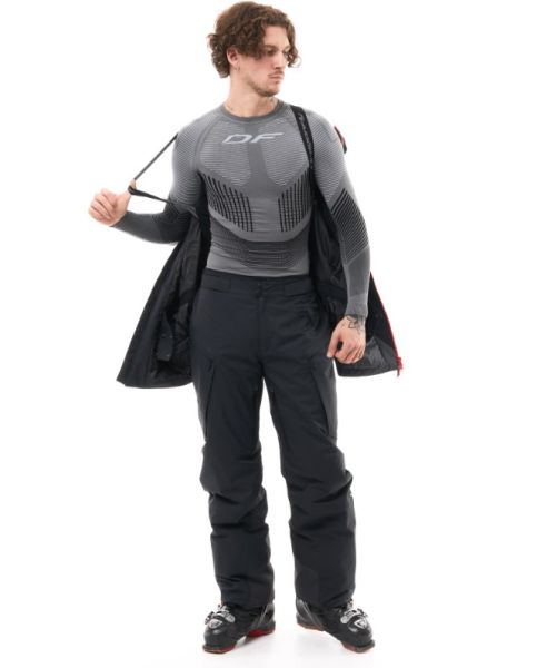 Куртка горнолыжная Dragonfly утепленная Gravity Man Black-Red в Санкт-Петербурге